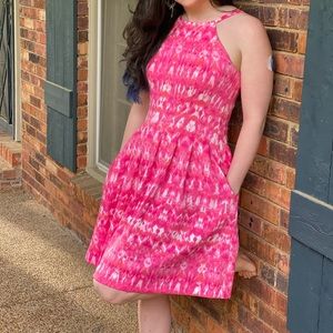 Calvin Klein Pink Dress WITH POCKETS!